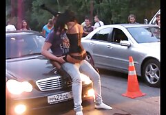 Son of a bitch in a gang on the sex desi movie street